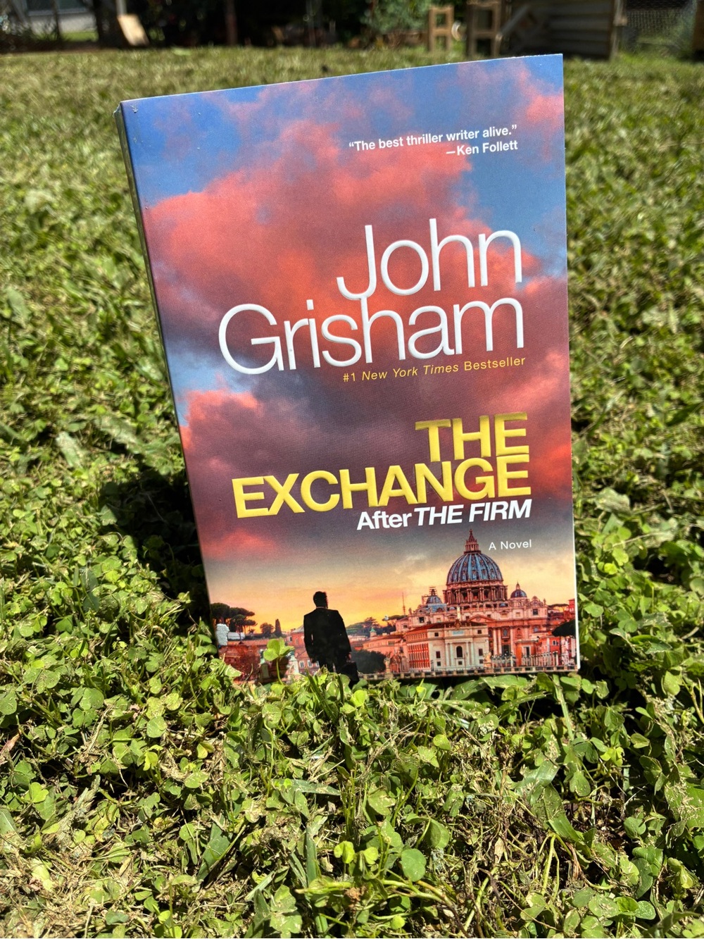 John Grisham "The Exchange: After The Firm" - Sunset Cover